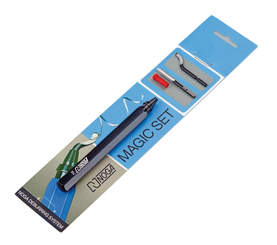 Kit NOGA Rapid Burr Magic Set (RB4000) NOGA — kit de ferramentas de rebarbação industrial fornecido pela Hebron Ferramentas