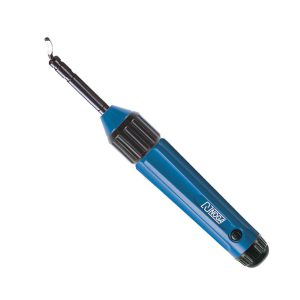 Rebarbador NOGA Liza LB1000 com cabo azul de alumínio e compatibilidade com lâminas S e N — rebarbador manual versátil para usinagem, fornecido pela Hebron Ferramentas