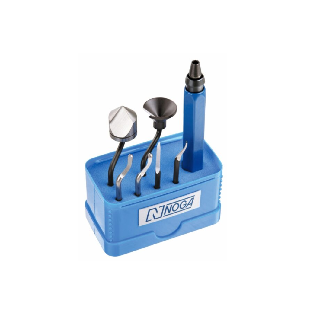 Kit NOGA Trouble Shooter (SP1010) NOGA — kit de ferramentas de rebarbação industrial fornecido pela Hebron Ferramentas